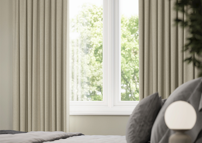 Wexley, Light Khaki - Made to Measure Curtains - Image 5